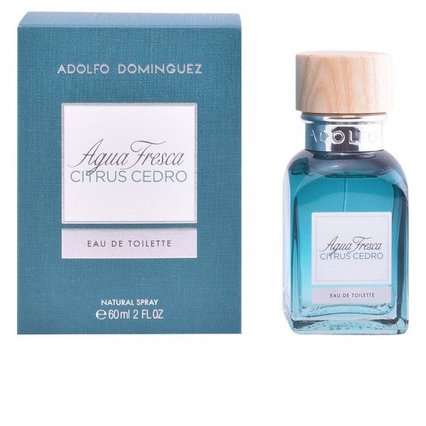 Agua Fresca Citrus Cedro - Adolfo Dominguez Eau De Toilette Spray 60 ml. Agua Fresca Citrus Cedro - Adolfo Dominguez Eau De Toilette Spray 60 ml