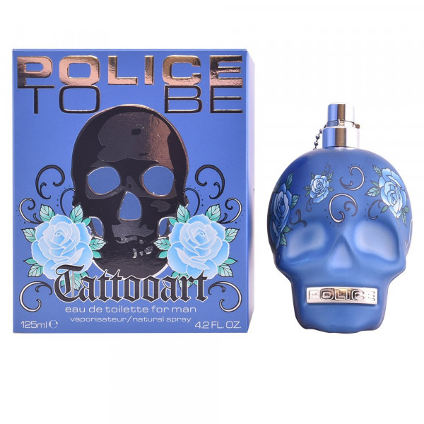 To Be Tattoo Art Man Police Eau De Toilette Spray - vue 3
