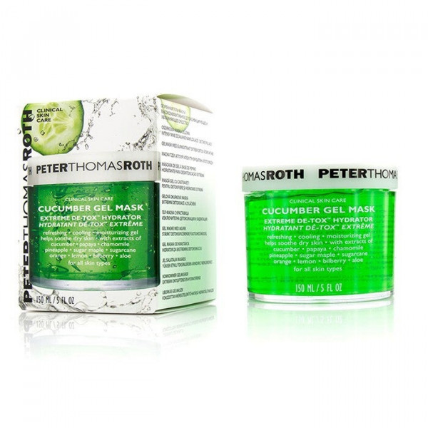 Peter Thomas Roth Cucumber De Tox Gel Mask masque gel hydratant visage et contour des yeux 150 ml - vue 7