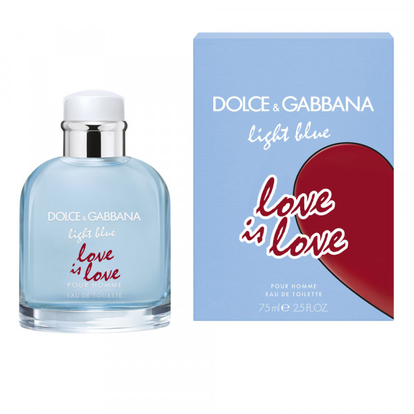 Light blue love is love pour homme - dolce & gabbana eau de toilette spray 75 ml