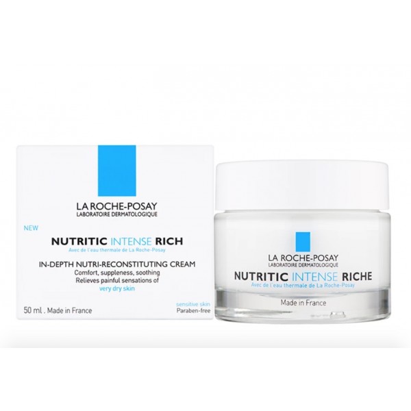 La roche posay nutritic riche crème nutri reconstituante 50ml - vue 7