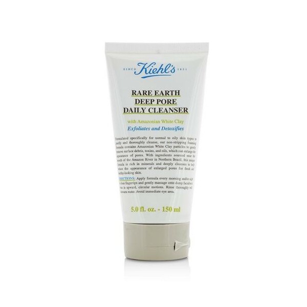 Rare Earth Deep Pore Daily Cleanser - Kiehl's Démaquillant 150 ml