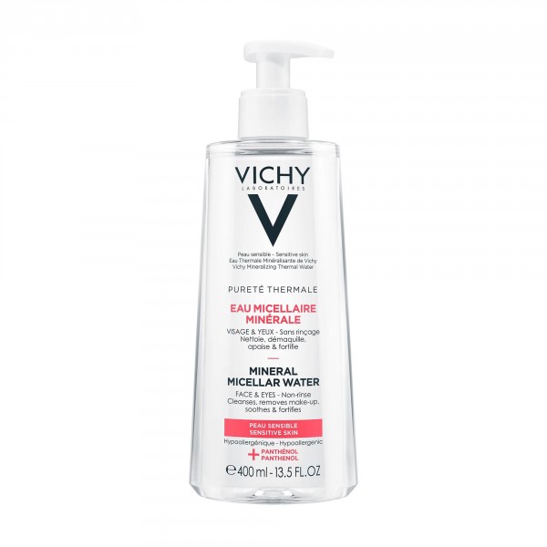 Pureté Thermale Eau Micellaire Minérale - Vichy Soin purifiant 400 ml