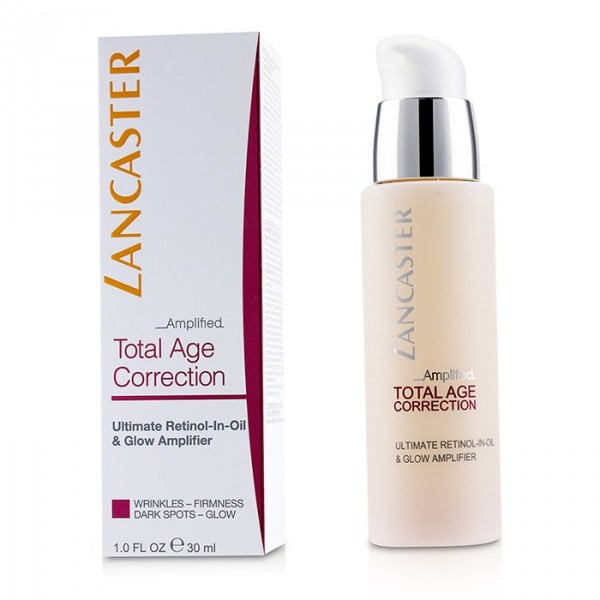 Total Age Correction Ultimate Retinol-In-Oil & Glow Amplifier - Lancaster Soin Anti-âge et anti-ride