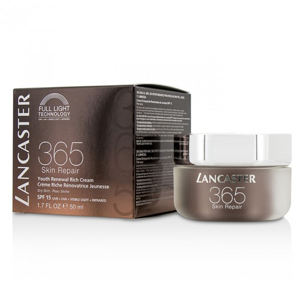 365 Skin Repair Crème Riche Rénovatrice Jeunesse - Lancaster Soin Anti-âge et anti-rides 50 ml