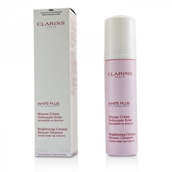 Mousse Crème Nettoyante Eclat White Plus - Clarins Nettoyant - Démaquillant 150 ml