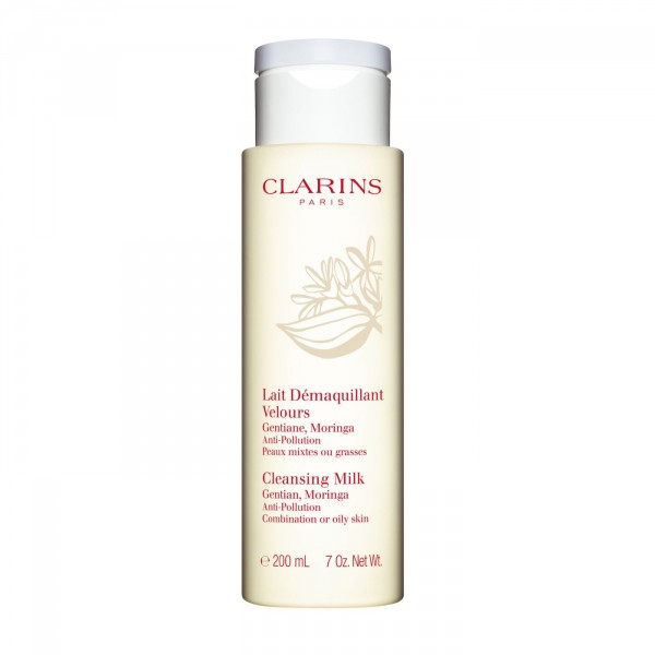 Lait Démaquillant Velours Gentiane, Moringa - Clarins Démaquillant 200 ml