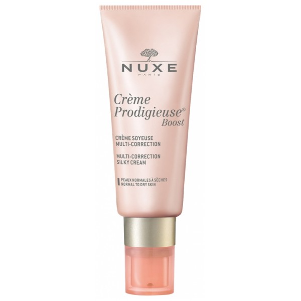 Crème Prodigieuse Boost Crème Soyeuse Multi-Correction - Nuxe Soin Anti-âge et anti-rides 40 ml