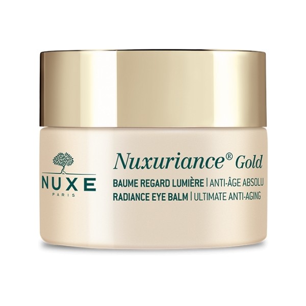 Nuxuriance Gold Baume Regard Lumière - Nuxe Soin Anti-âge et anti-rides 15 ml