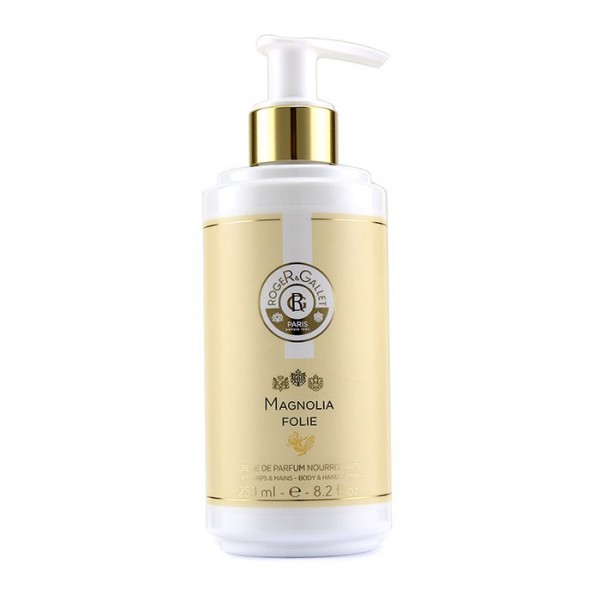Magnolia Folie Crème de parfum nourissante - Roger & Gallet Hydratant et nourrissant 250 ml