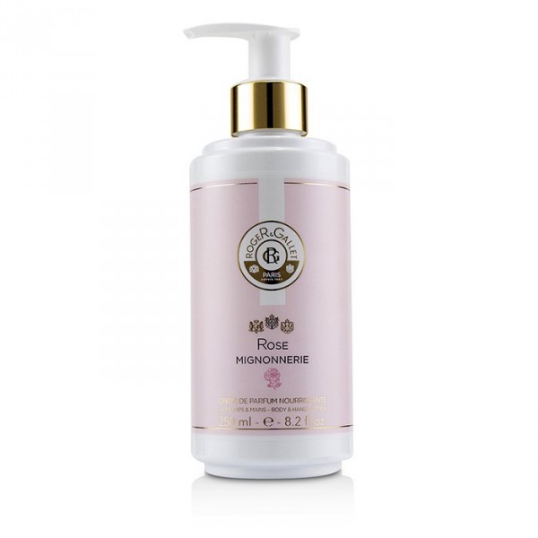 Rose Mignonnerie Crème de parfum nourissante - Roger & Gallet Hydratant et nourrissant 250 ml
