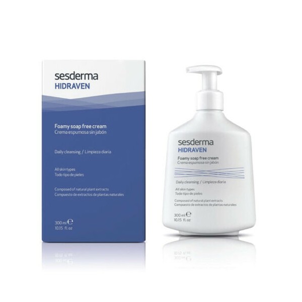 Sesderma Hidraven émulsion nettoyante visage et corps 300 ml
