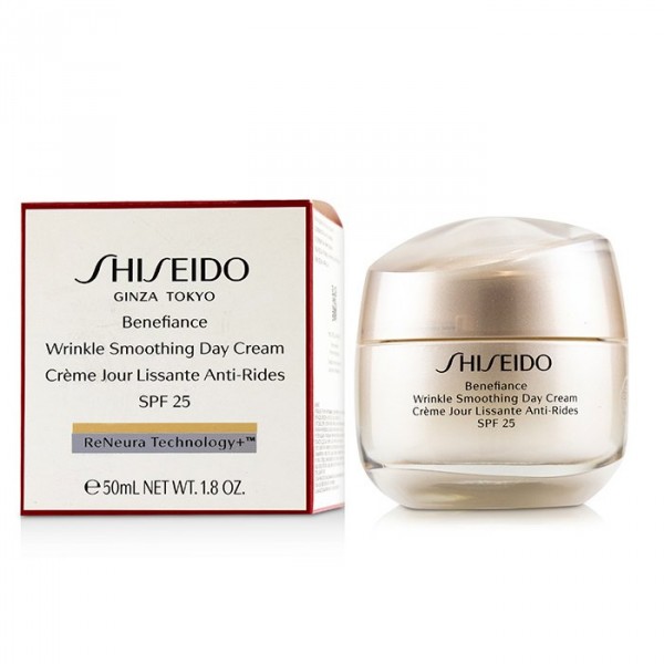 Benefiance Crème Jour Lissante Anti-Rides - Shiseido Soin raffermissant et liftant 50 ml