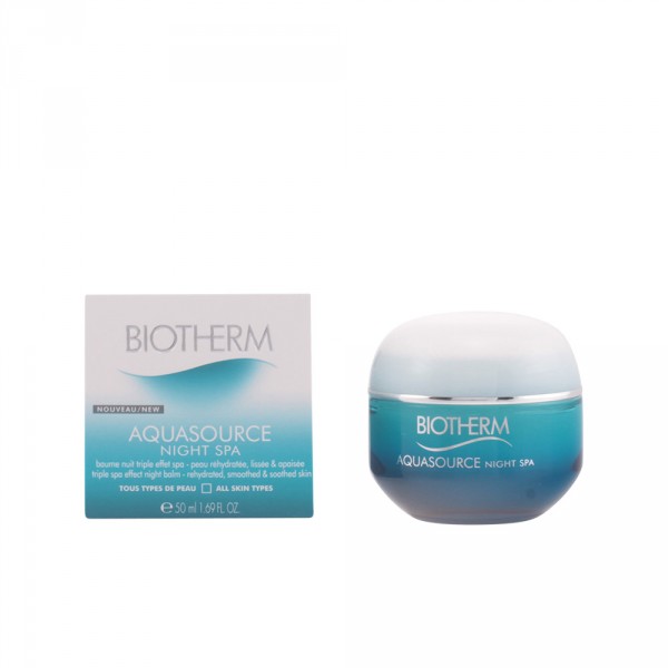Aquasource Night Spa Biotherm Soin Anti âge et anti rides