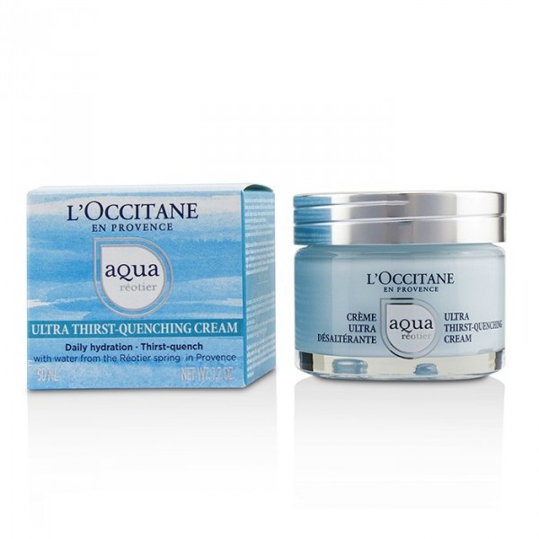 Aqua Réotier Crème Ultra Désaltérante - L'Occitane Soin hydratant et nourrissant 50 ml