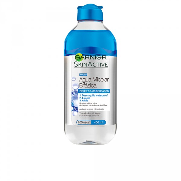 Skin Active Eau Micellaire Sensitive - Garnier Soin purifiant 400 ml