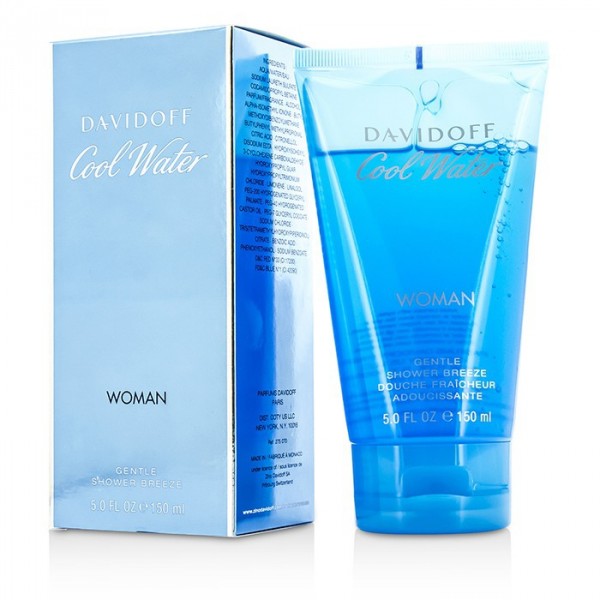 Cool water pour femme - davidoff gel douche 150 ml