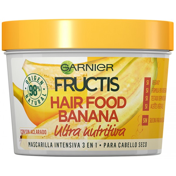 Hair food Banana utlra nutritiva - Garnier Masque cheveux 390 ml