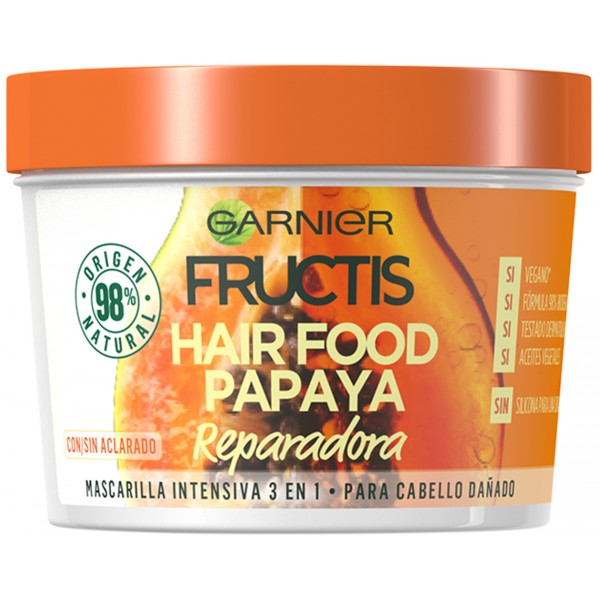 Fructis Hair Food masque réparateur à la papaye 390 ml - vue 10