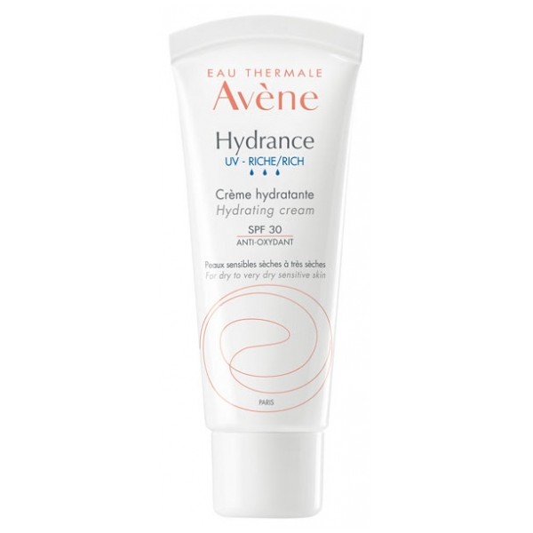 Hydrance uv riche Crème hydratante - Avène Protection solaire 40 ml