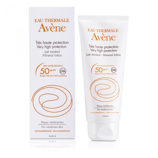 Eau Thermale Lait minéral - Avène Protection solaire 100 ml
