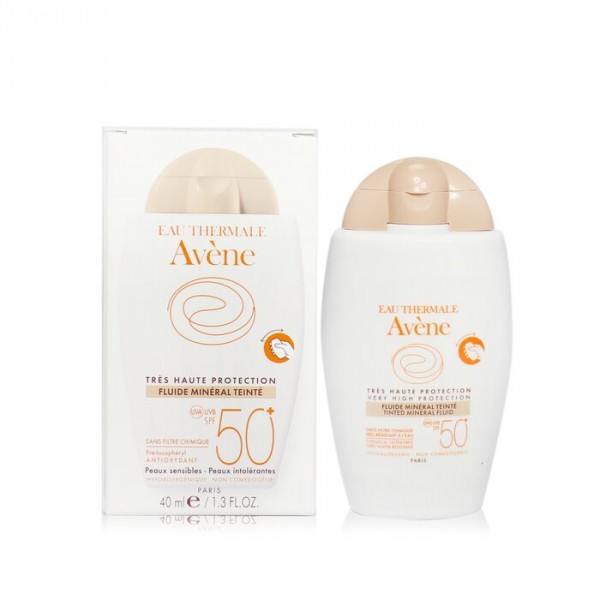 Eau Thermale Fluide minéral teinté - Avène Protection solaire 40 ml