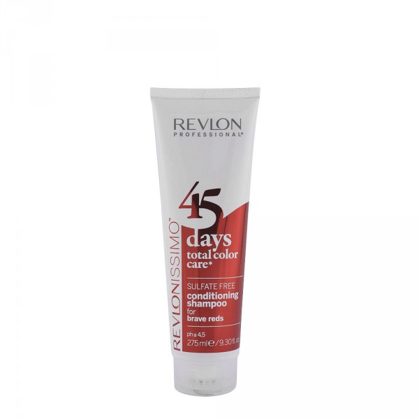 45 days total color care brave reds Revlon Shampoing