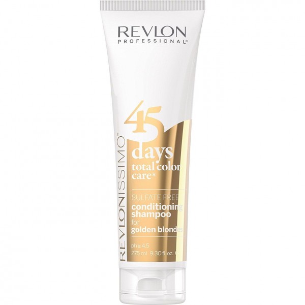 45 days total color care golden blondes - Revlon Shampoing 275 ml