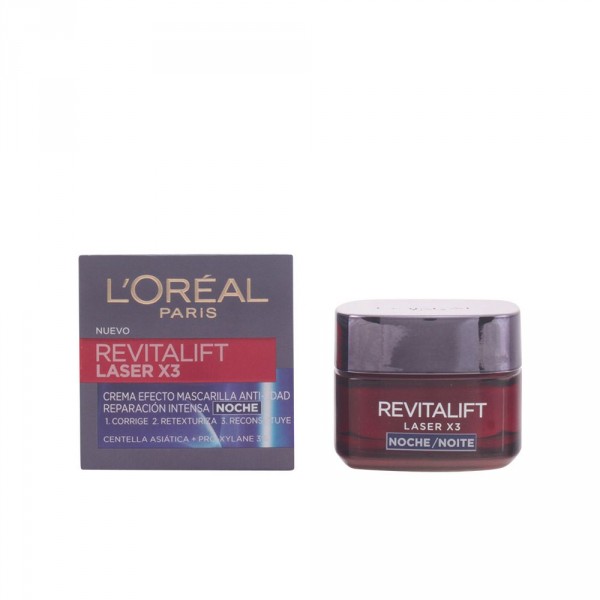 Revitalift Laser x3 Noche - L'Oréal Soin Anti-âge et anti-rides 50 ml