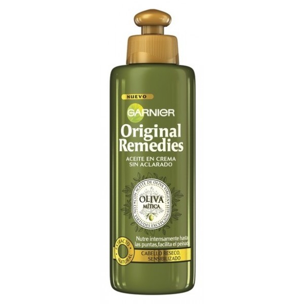 Original Remedies Crème Huile D'Olive - Garnier Soins capillaires 200 ml