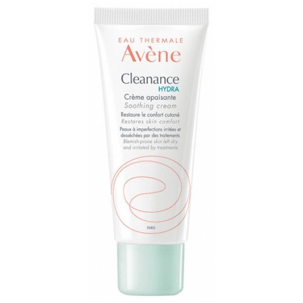 Cleanance Hydra Crème Apaisante - Avène Soin hydratant et nourrissant 40 ml