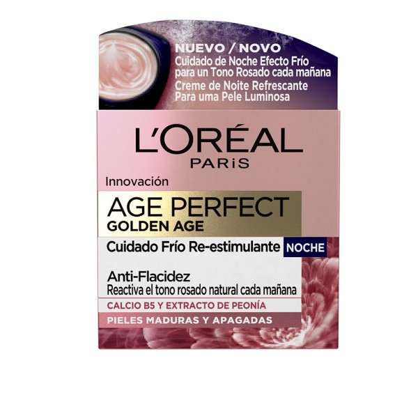 Age Perfect Golden Age Nuit - L'Oréal Soin hydratant et nourrissant 50 ml
