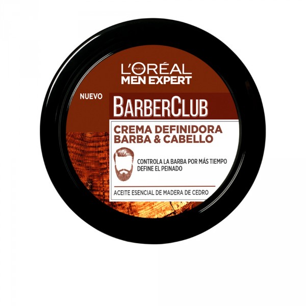 Barber Club Crema definidora barba y cabello - L'Oréal Rasage et soin barbe 75 ml