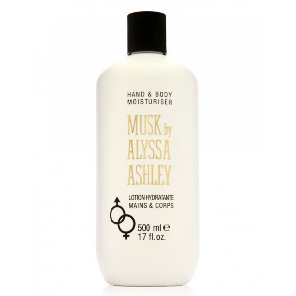 Musk Lotion hydratante mains & corps - Alyssa Ashley Hydratant et nourrissant 500 ml