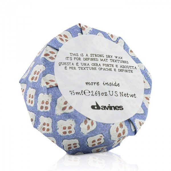 Davines More Inside Strong Dry Wax cire pour cheveux 75 ml