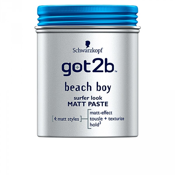 Schwarzkopf Got2b Beach Boy Pate Modelante Matte Surfer Look 100ml - vue 2