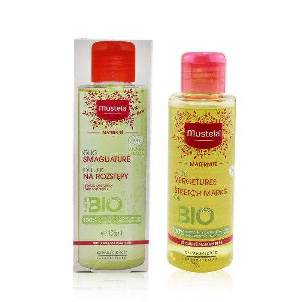Maternité Huile Vergetures - Mustela Huile, lotion et crème corps 105 ml