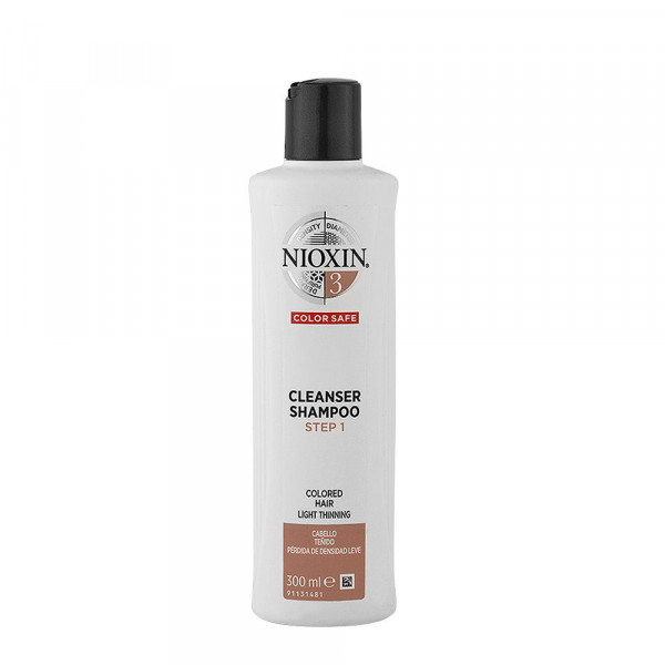 System 3 Cleanser Shampooing purifiant cheveux colorés fins - Nioxin Shampoing 300 ml
