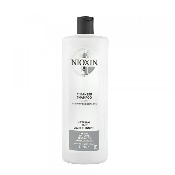 System 1 Cleanser Shampoing pour cheveux normaux à fins et naturels - Nioxin Shampoing 1000 ml