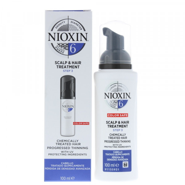 6 Scalp & Hair Treatment Step 3 - Nioxin Soins capillaires 100 ml