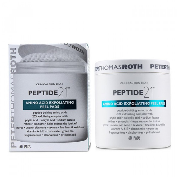 Peptide 21 Amino acid axfoliating pell pads - Peter Thomas Roth Soin Anti-âge et anti-rides 60 pcs