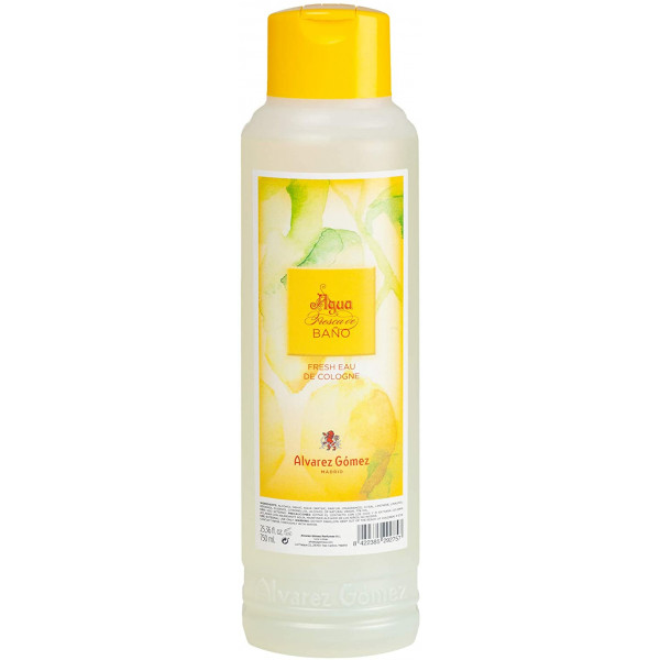 Agua Fresca De Baño - Alvarez Gomez Eau De Cologne 750 ml