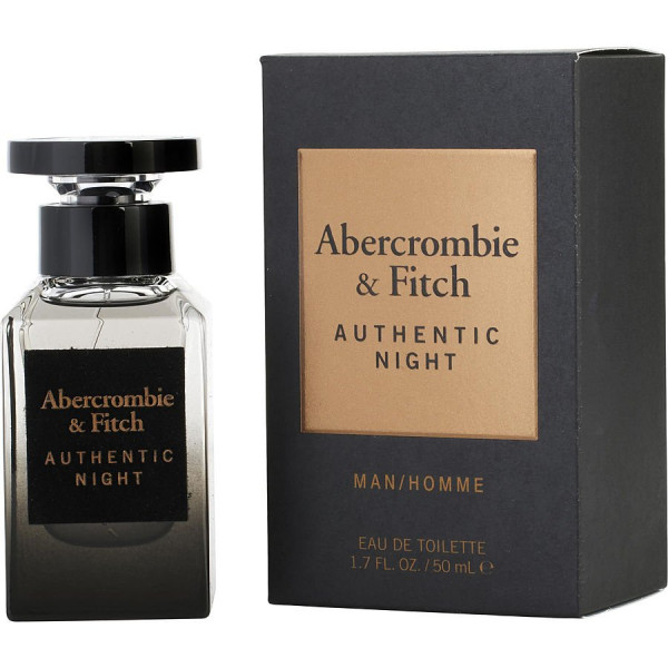 Authentic Night - Abercrombie & Fitch Eau De Toilette Spray 50 ml