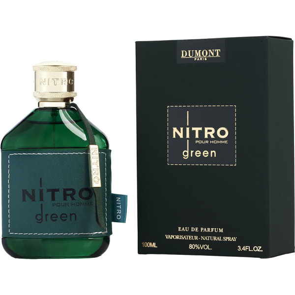 Nitro green pour homme - dumont eau de parfum spray 100 ml