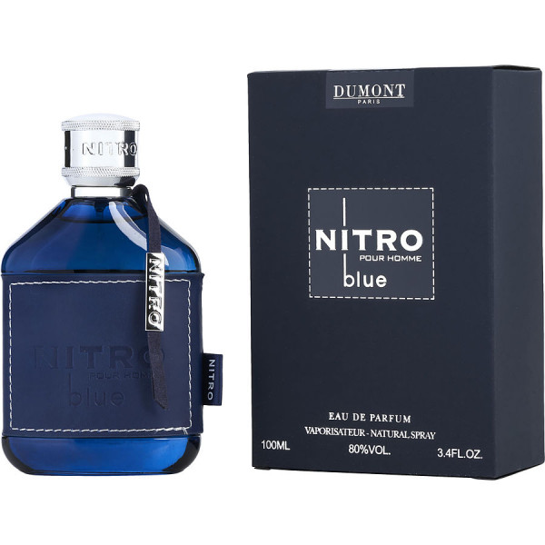 Nitro blue pour homme - dumont eau de parfum spray 100 ml