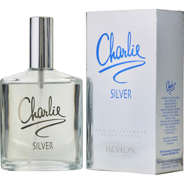 Charlie silver - revlon eau de toilette spray 100 ml