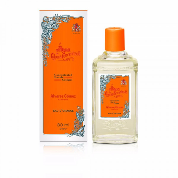 Agua De Colonia Concentrada Eau D'Orange - Alvarez Gomez Eau De Cologne Spray 80 ml