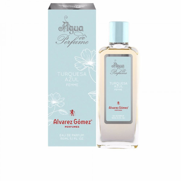 Agua de perfume turquesa azul femme - alvarez gomez eau de parfum 150 ml
