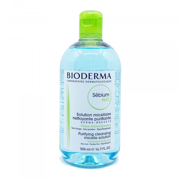 Eau Micellaire Sébium H2o Peau Mixtes Grasse Bioderma Le Flacon De 500ml - vue 5