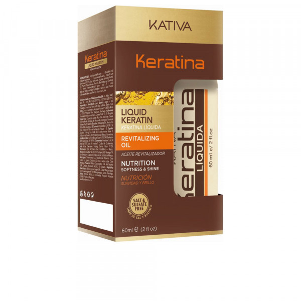 Keratina Liquid Keratin Revitalizing Oil - Kativa Soins capillaires 60 ml